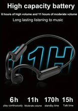 Load image into Gallery viewer, Bone Conduction Headphones Lightweight Open Ear Headphones Sport Headphones with Built-in Mic Extra Comfort True wireless Headset for Running,Cycling,Driving, Wired Bone Conduction Headphones, Earbuds Wireless