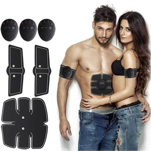 Six Pack Abs Toning Machine Pads Ripped Stomach! Abdominal Muscle Toner Fat Burn