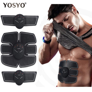 Six Pack Abs Toning Machine Pads Ripped Stomach! Abdominal Muscle Toner Fat Burn