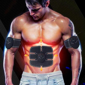 Six Pack Abs Toning Machine Pads Ripped Stomach! Abdominal Muscle Toner Fat Burn