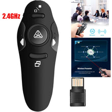 Load image into Gallery viewer, Wireless Presenter Remote Powerpoint Clicker Presentation Controller Flip Pen